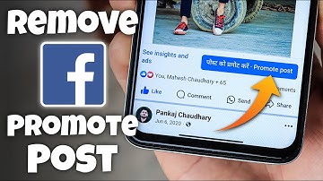How to Remove Promote Post on Facebook