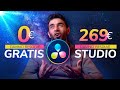 ¿Merece la pena DAVINCI STUDIO? [Studio vs Gratis]