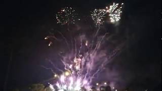 Happy New Year 2018 Countdown Firework at Queen-bay Mall ( Penang , Malaysia )