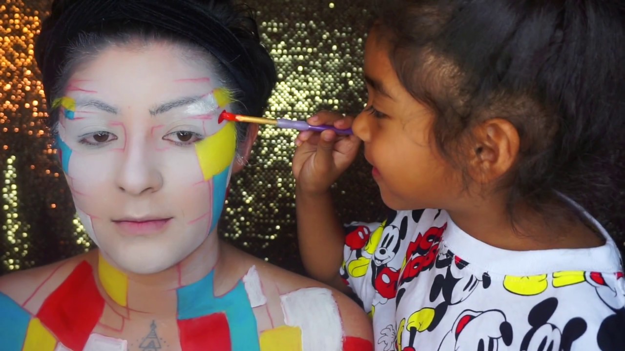 PIET MONDRIAN INSPIRED MAKEUP| ABSTARCT ART | DEHSONAE