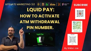 LQUID PAY: HOW TO ACTIVATE YOUR PIN NUMBER & NFC FOR CONTACTLESS ATM WITHDRAWALS.