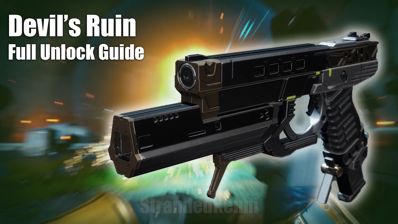Destiny 2 How to Unlock Devil's Ruin FULL GUIDE YouTube