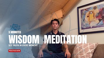 Wisdom Meditation with JoAnna | 5 minutes | Apple Fitness+