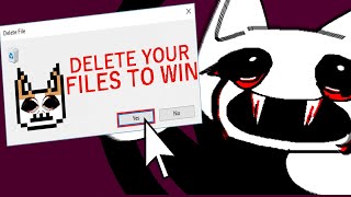 THIS .EXE GAME WANTS ME TO DELETE FILES ON MY PC TO STOP IT FROM TAKING OVER MY COMPUTER!