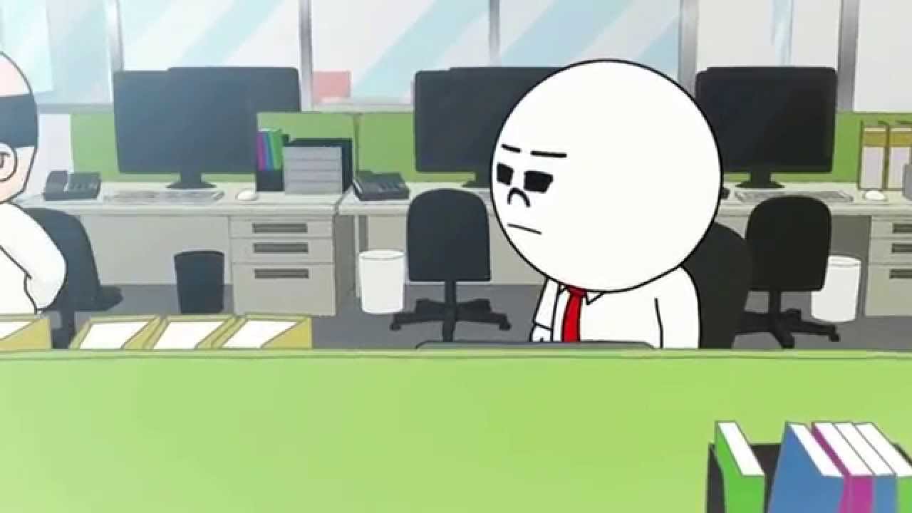 line offline salaryman sub indo