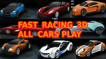 Fast Racing 3D All Cars