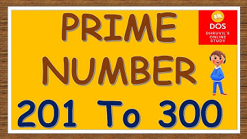 Prime Numbers 201 To 300|Prime Numerals 201 To 300|201 To 300 Prime Numbers|Prime Number 201 To 300