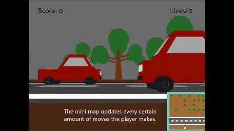 CMU 15-112 Term Project (F17) : Crossy Forest by Jiamin Wang