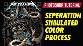 Photoshop Tutorial Vol. 1 : How To Separate Color  for Simulated Color Process Screen Printing.