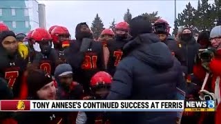 Tony Annese's continued success at Ferris