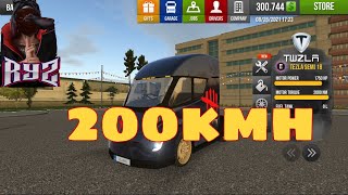 Truck Simulation 18 Tezla Semi 18 Test Speed And Sound