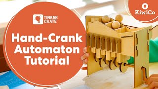 Make a Hand-Crank Automaton | Tinker Crate Project Instructions | KiwiCo