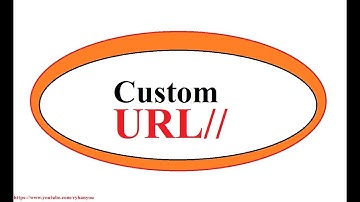 how to set a custom URL for youtube channel || bangla tutorial ||