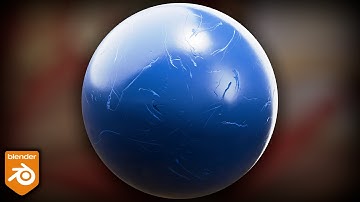 Procedural Scratched Plastic Material (Blender Tutorial)