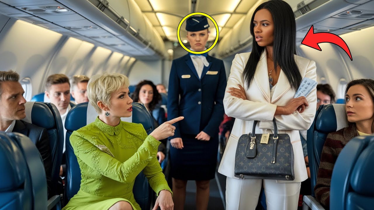Сиденье темнокожей девушки-миллиардера украдено белой пассажиркой — через несколько секунд рейс о...