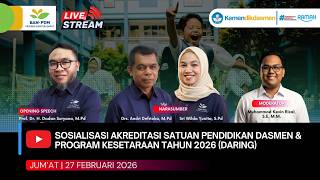Download Lagu Sosialisasi Akreditasi Dasmen dan Kesetaraan Daring Tahun 2026 MP3