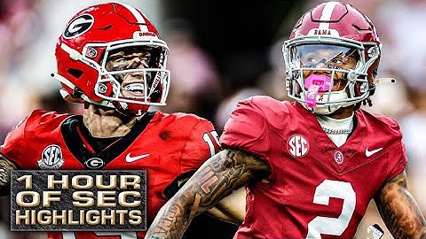 1 HOUR of SEC highlights from the 2024-25 College Football Season 🎥 | ESPN College Football