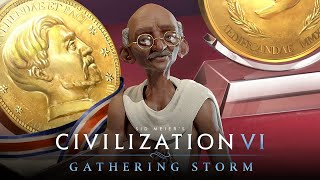 [문명6] 간디로 전세계 불가사의 지으면서 외교패왕이 되어보자🤝 (Sid Meier's Civilization® VI: Gathering Storm)
