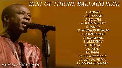 #Thione Seck, Hommage ,best of, les meilleures cha...