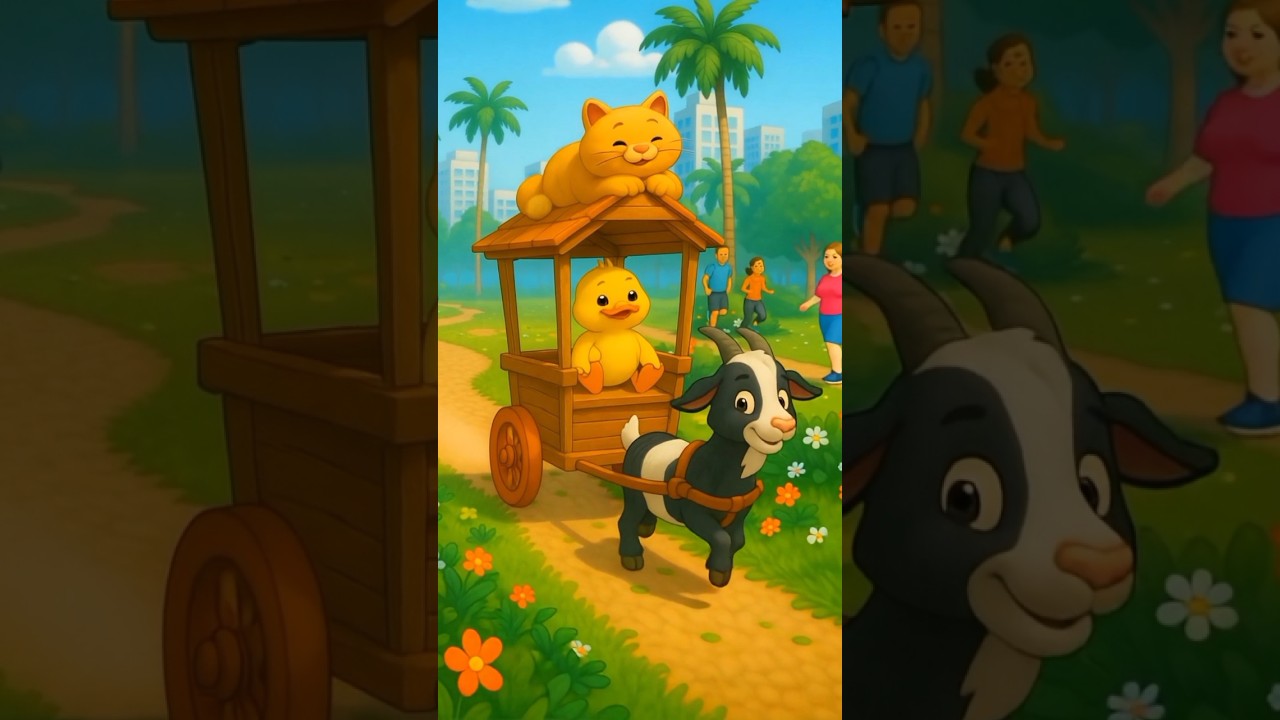 A Joyful Ride Through the City Park 