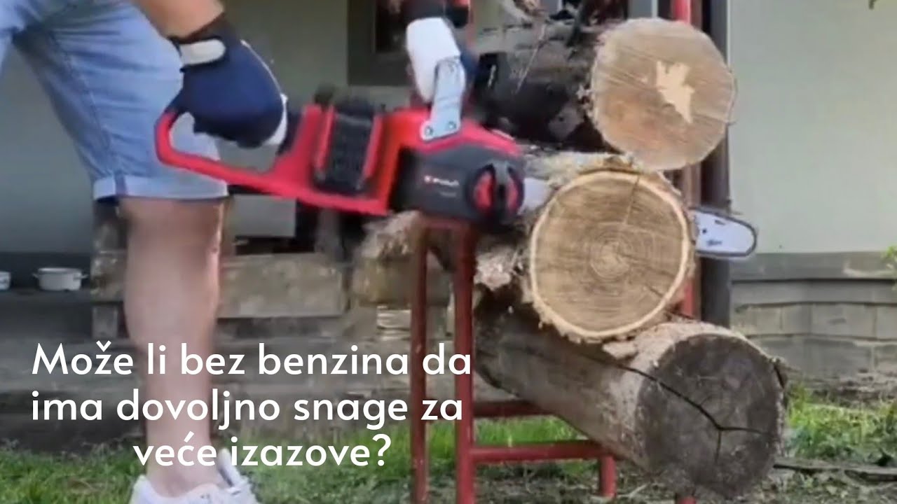 Koliko je jaka? | Einhell GP-LC 36/35 Li test u suvom bagremu i grabu