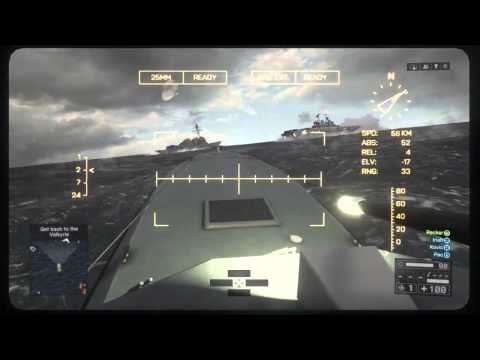 Battlefield 4  PS4 - Get back to the Valkyrie - sea battle # single player