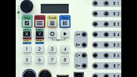 Spidergod (modular synth patch) [Squarp Hermod]