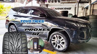 FORTUNER เปลี่ยนยาง TOYO ST3