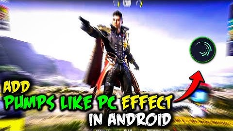Best Pumps Like PC Lobby Edit in Android || Pumps Effect Pubg Edit Tutorial in Alight Motion 😘