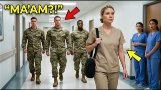 She Quietly Ended Her Final Shift — Then 3 Navy SEALs Entered and Called Her “Ma’am”… Everyone Froze