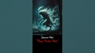 Three Elusive Yokai - Japanese Yokai【MADE IN AI】#shorts