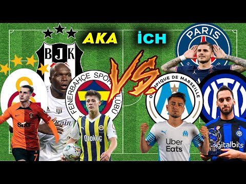 Aboubakar & Kerem & Arda Güler 🆚 İcardi & Cengiz Ünder & Hakan Çalhanoğlu