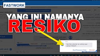 RESIKO FREELANCE FASTWORK #freelancer #fastworkfreelance #freelancerforbeginner screenshot 2