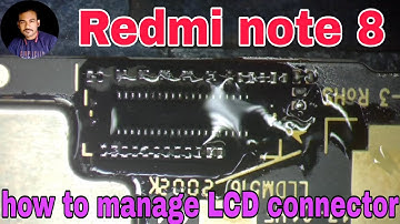 redmi note 8 display connector replacement | Redmi note 8 display connector problem solution tricks