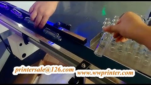 Glass Vials Bottle Auto  Screen Printer CNC02