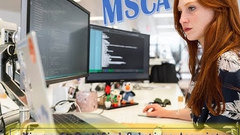 Part 1 What is MCSA