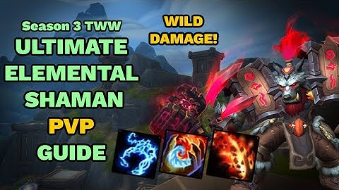 ULTIMATE 11.2 ELEMENTAL SHAMAN GUIDE: Talents, BURST, Macros! The War Within PvP INSANE DAMAGE!