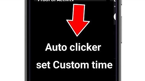 how to Auto Click According to time using Clickmate and macrodroid