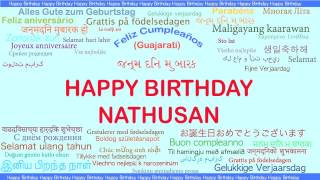 Nathusan   Languages Idiomas - Happy Birthday