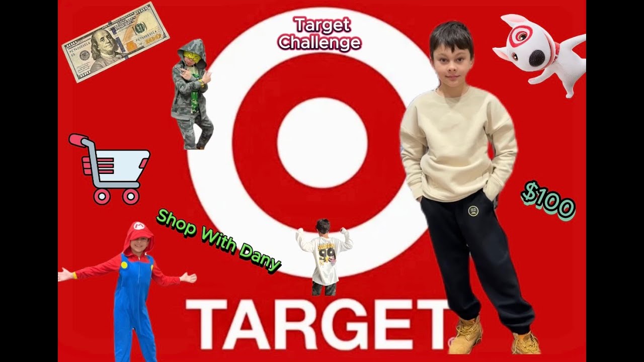 @target Shopping Challenge For Kids🎯🛒| Child Modeling | Child Fashion👕👖 ...