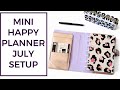 MINI HAPPY PLANNER JULY SETUP | FRANKENPLANNER