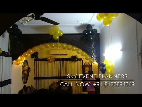 surprise-balloon-decoration-for-anniversary-party-at-home-|-janak-puri-|-delhi
