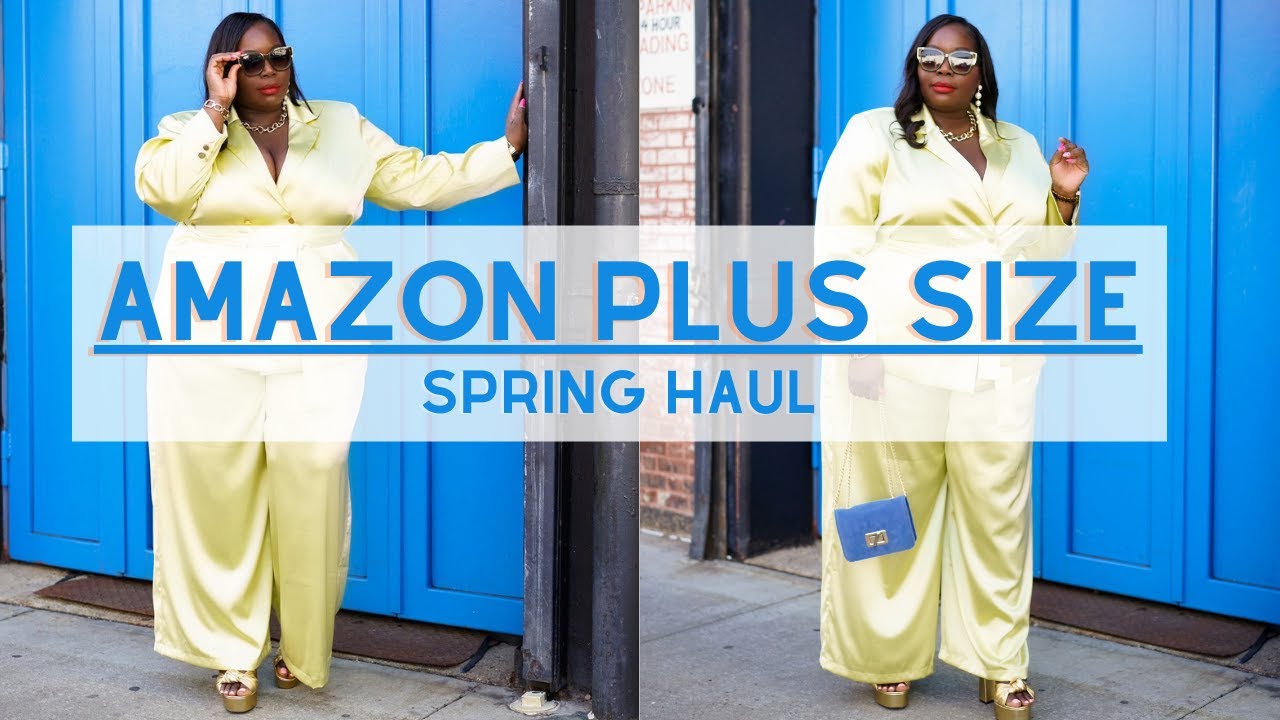 Spring Amazon Plus Size Clothing Haul YouTube