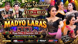 #live GELAR TAYUB MADYO LARAS || Wedding of ELIN & RILO || ALIYA Decoration  || Ngrombo, 13.09.2026