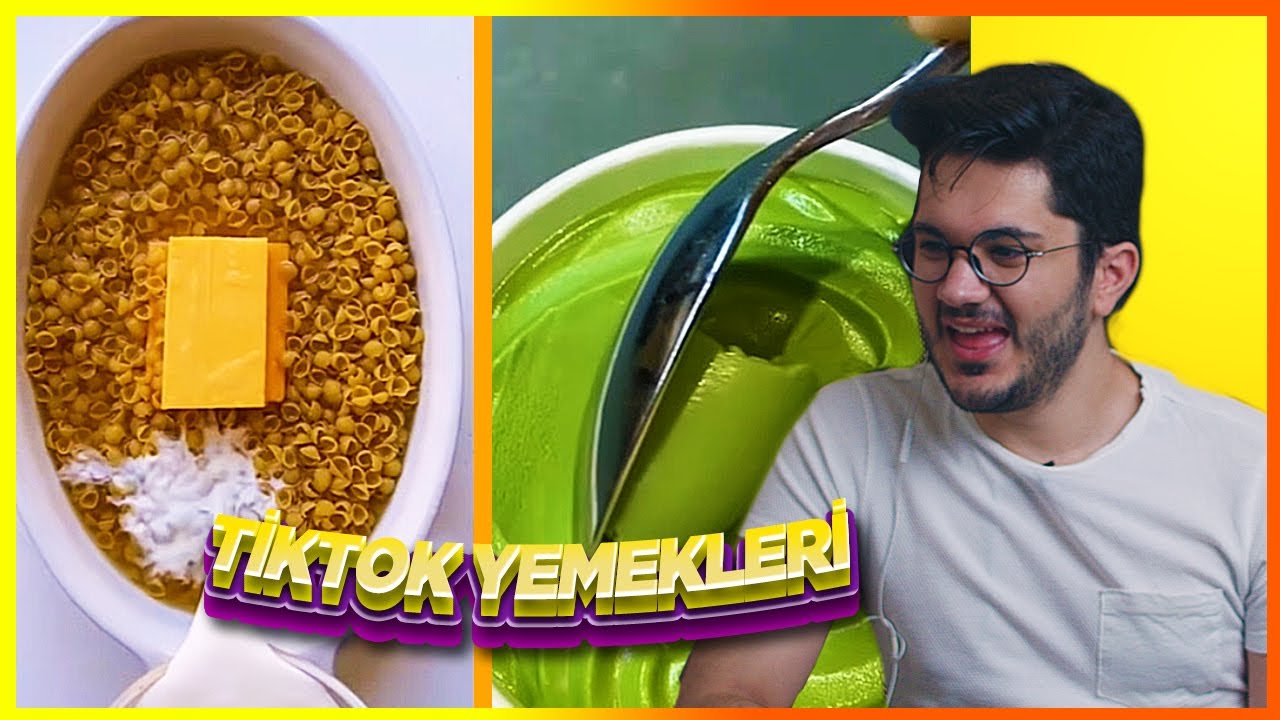 Tiktok İlginç ve Pratik Yemek Tarifleri Videolarına Tepki