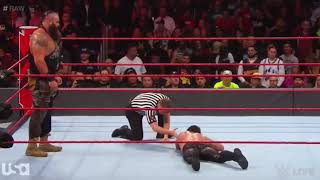 The Fiend Bray Wyatt Attacks Braun Strowman On RAW