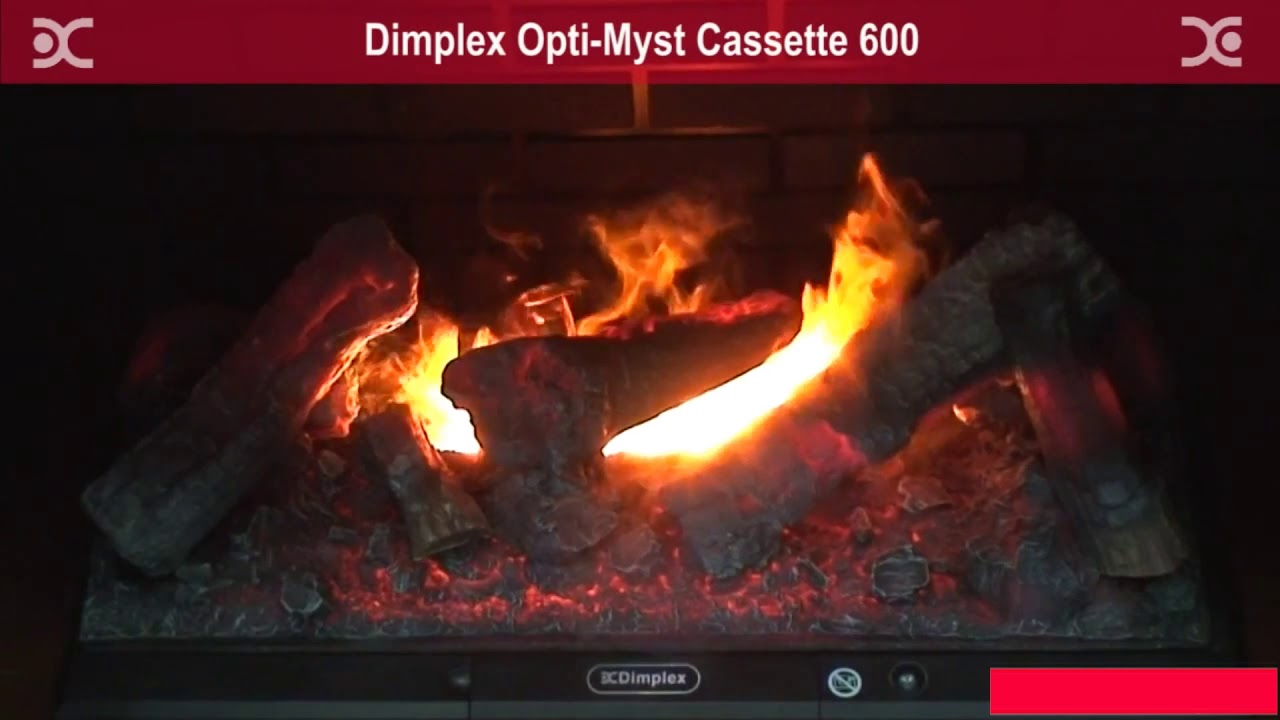 Очаг для электрокамина Dimplex Cassette 600 NH с эффектом живого огня