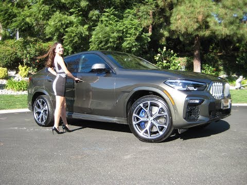 2020-bmw-x6-m50i-in-manhattan-green-/-exhaust-sound-/-21"-m-wheels-/-bmw-review