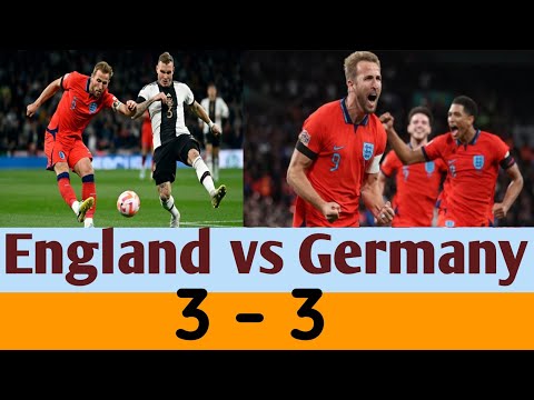 England Vs Germany|(3-3)Full match  incredible draw|UEFA Nations League