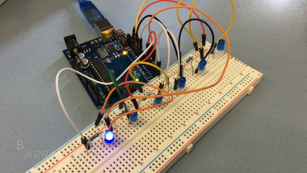 Knight Rider - Arduino Facile - YouTube
